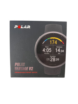 Polar Vantage V2 Schwarz M-L mit H10 Herzfrequenz-Sensor | NEU & OVP