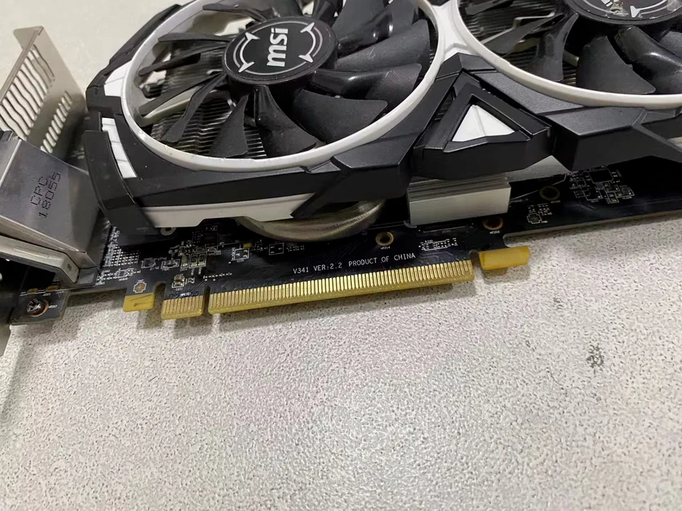 MSI Radeon RX 580 8GB GDDR5 2048 Graphics Card (DVI single port) - Image 3 of 4