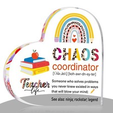 Teacher Appreciation Gift for Women Birthday Gift for Teacher Paperweight Kee...