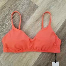 NWT Shade  Shore Orange Bikini Top Size XS