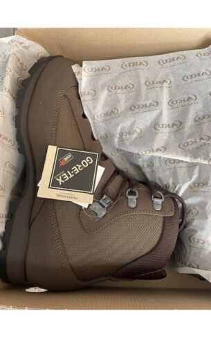 NEW AKU Pilgrim Brown Military Combat Boots Size 10L Male UK - Picture 4 of 6
