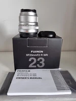 NEAR MINT Fujifilm Fujinon XF23mm F2 R WR Lens Silver