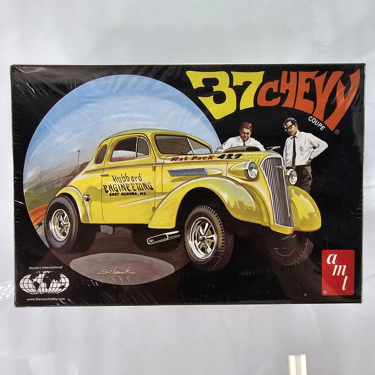 ka AMT 37 Chevy Coupe 1:25 Model Kit Hubbard Stock Custom Drag