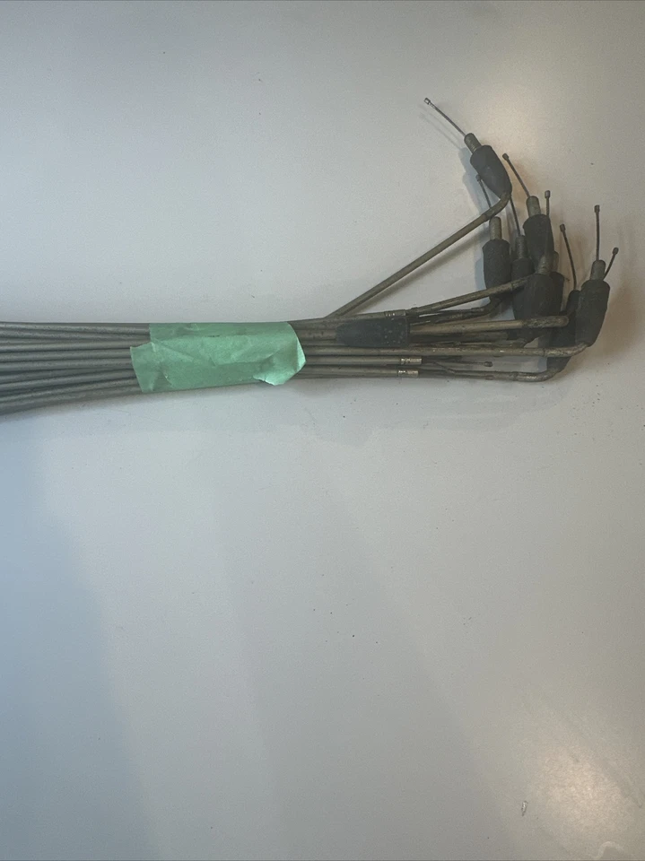 Suzuki 5800-18400 Throttle Cable (grey) NOS T250 1970-1971 - Image 3 of 3