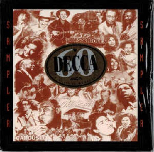 Decca 60th Anniversary Sampler PROMO w/ Artwork MUSIC AUDIO CD
