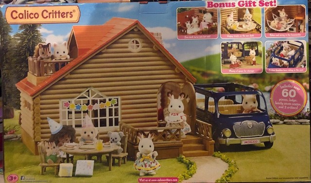 calico critters lakeside lodge set