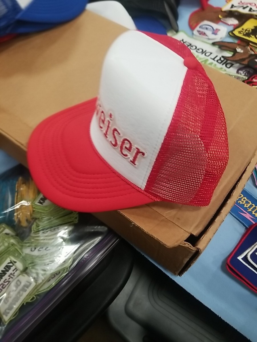 Vintage Budweiser Beer Mesh Snapback Trucker Hat Cap | eBay