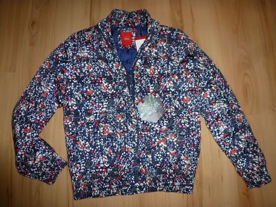 Jacke s.Oliver Gr. L / 164 Mädchen Übergang Winter blau NEU NP 59,99 