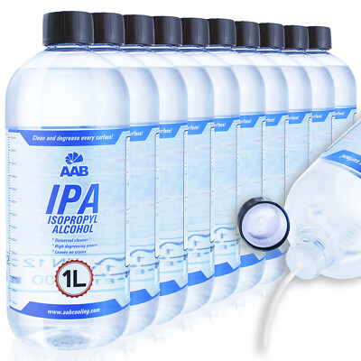 10x AABCOOLING IPA 1-L Isopropanol Isopropylalkohol Reiniger 2-Propanol 99,7%