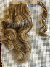 SOFEIYAN Curly Ponytail Synthetic Heat Resistant Hair Extension 27/613# Blond