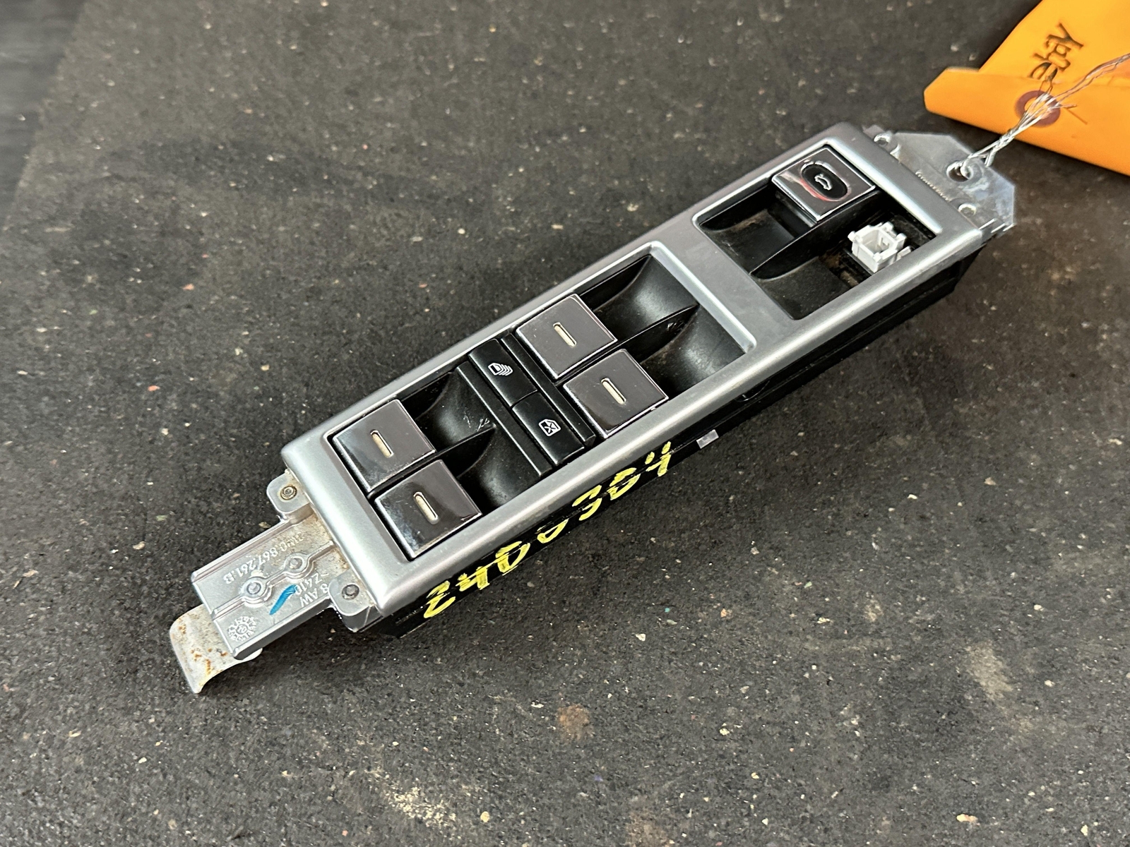 11-18 BENTLEY CONTINENTAL DRIVER FRONT MASTER DOOR LOCK WINDOW SWITCH 3W3959857D