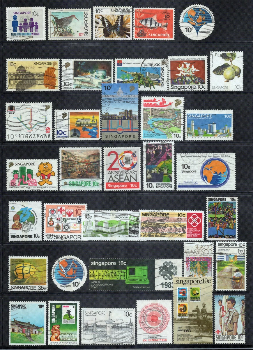 Collection Singapore Stamps (1963-Now) for sale | eBay