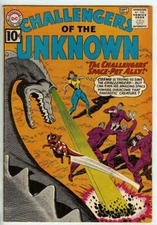 CHALLENGERS OF THE UNKNOWN #21 5.0 // DC COMICS 1961