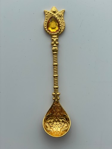 Türkischer Tulpenlöffel | Hochwertiger Zamak, Acrylstein - Farbe & Stil wählbar - Bild 18 von 118