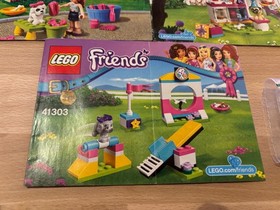 LEGO&reg; Friends Puppy House, Party Cake & Puppy Playground / Set 3934 41112