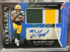 2024 Panini Origins Rookie Jumbo Jersey Autographs Marshawn Lloyd #RJA-MLL RC…
