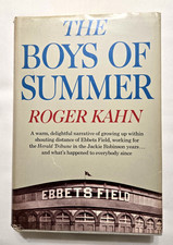 The Boys Of Summer HardCover 1st Edition Brooklyn Dodgers baseball in the 50's