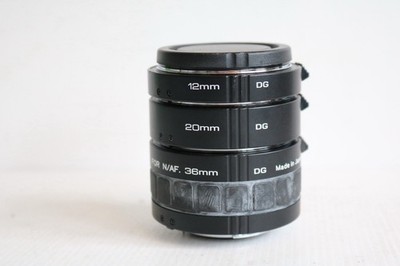 Kenko Verlängerungsrohr N/AF 12 20 36mm für Nikon F D750 D700 D80 D2 D90 D600 F1 F4