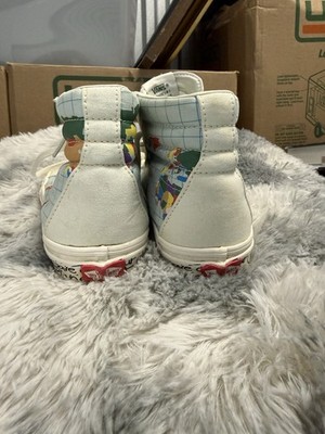 VANS Save Our Planet High Top Sneakers White Multicolor Map  display picture 1