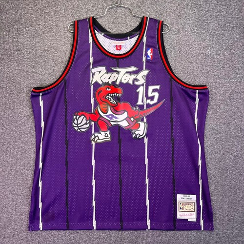 Mitchell & Ness Raptors Jersey Mens 3XL Purple Retro 98-99 Vince Carter Swingman