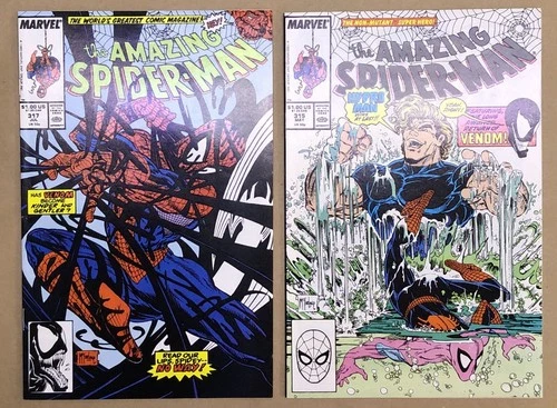 Amazing Spider-Man McFarlane Run Lot #310-320 (10 Books) Marvel VF