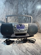 Sony CFD-V7 Vintage Megabass Cassette Corder Cd Radio fully Working