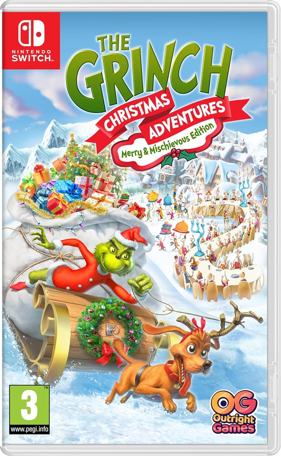 The Grinch Christmas Adventures Merry & Mischievous Edition Nintendo Switch Game