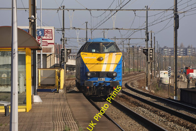 Photo SNCB Belgian Railway 6x4 Class 63 6330 at Antwerpen Luchtbal c2023 P3
