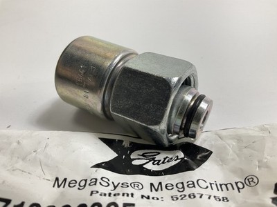 Gates G25720-0614 Female DIN 24° Cone Swivel Hydraulic Fitting, 3/8'' Hose