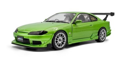 SOLIDO, 1999 Nissan Silvia S15 SPEC-R Aerogrün   Solido Works, 1/18, SOL1812203