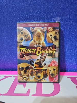 DISNEY TREASURE BUDDIES Walt Disney's Childrens Animal Comedy DVD + BLU-RAY NEW