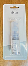 Almas Culinary Edible Dust Silver Cake Decorating Shimmer Pump 0.14oz