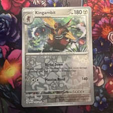 Kingambit 150/197 - Reverse Holo - Pokemon - Obsidian Flames - NM/M