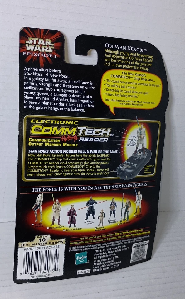 Figuras de acción Star Wars Power of the Force - con chip CommTech LOTE DE 5 Foto 3 de 4