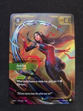 Riftbound Irelia Fervent Overnumber 174/166 Vendetta EN — live eBay listing