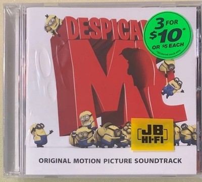 DESPICABLE ME: SOUNDTRACK - 10 TRACK CD, PHARRELL WILLIAMS, SEALED BRAND NEW