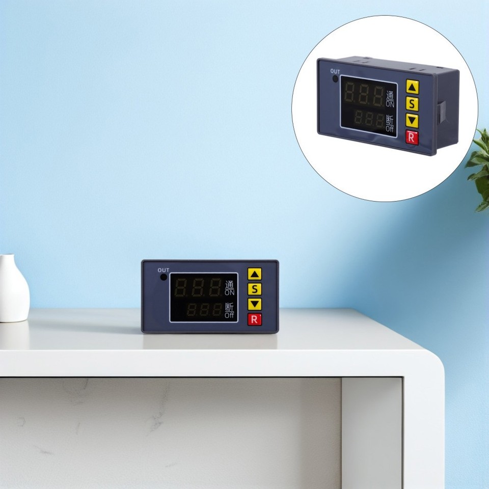 Light Control Relay Module Programmable Microcomputer Timer Switch ...