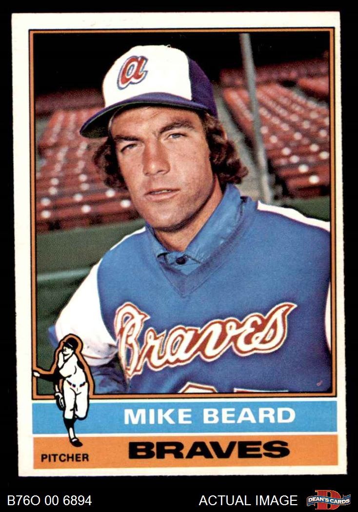 1976 O-Pee-Chee #53 Mike Beard Braves RC 4 - VG/EX