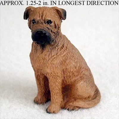 Bull Mastiff Mini Hand Painted Figurine