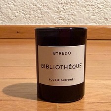 Original BYREDO - BIBLIOTHÉQUE - DUFTKERZE - 30 G - NEU