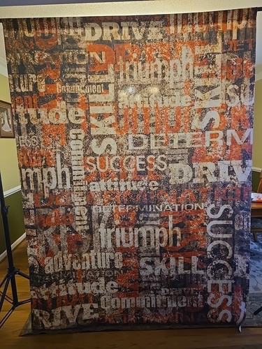 Sports/graduation Theme Freedom Cloth Photography Backdrop 6'x8'