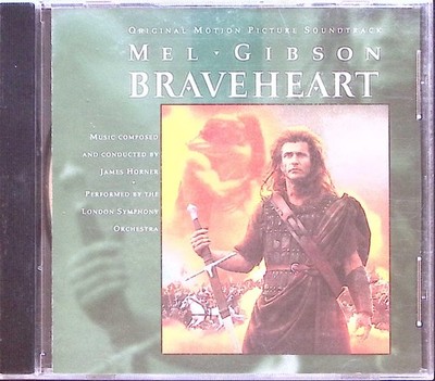 VARIOUS ARTISTS  BRAVEHEART ORIGINAL MOTION PICTURE SOUNDTRACK CD 8701