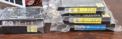 Epson 702XL Black 702 Cyan 702 Yellow Ink Workforce Pro WF-3720 Genuine Office