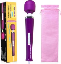 Handheld Massager 20 Speed Wand Vibrating Massage Magic Full Body Therapy Motor