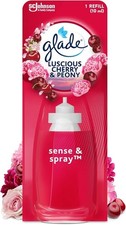 Glade Sense & Spray Refill Cherry Peony 8x18ml Automatic Air Freshener