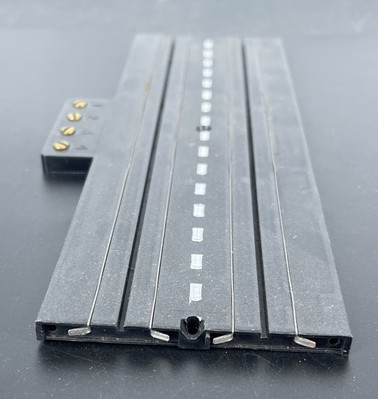 #ad #ad AURORA Model Motoring 9 inch Straight Terminal track #1520 Nice Condition $5.99