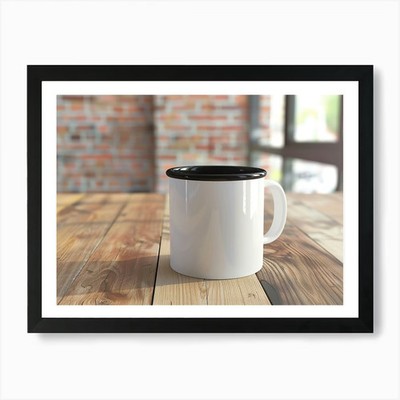 Tasse Mockup Kunstdruck gerahmt Wandbild Poster Leinwanddruck Bild