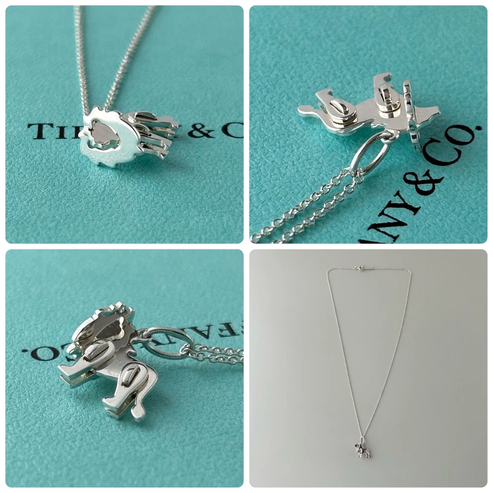 Tiffany & Co. Save the Wild Mini León Dije Plata de Ley 925 Foto 2 de 4