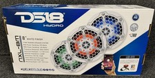 DS18 NXL-8M 8" 2-WAY MARINE SPEAKER SYSTEM/375 MAX/125 RMS FOR ALL ELEMENTS/RGB