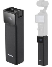Battery Handle For DJI Osmo Pocket 3/Pocket 4, 5000mAh Power Bank Grip 1/4"Mount